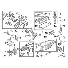Mopar® 68102241AA - Engine Oil Filter