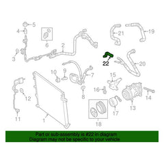 Mopar® 68192082AA - HVAC Heater Hose Connector