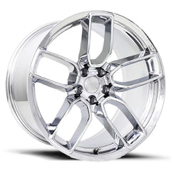 20x10.5 Aluminum Wheel with 5x115 Bolt Pattern - Chrome