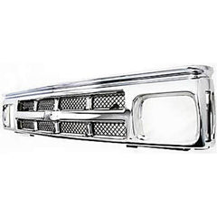 S10 BLAZER 91-94/S10 PICKUP 91-93 GRILLE, Painted Silver Shell and Insert