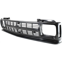S10 BLAZER 91-94/S10 PICKUP 91-93 GRILLE, Black Shell and Insert
