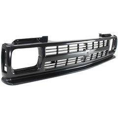 S10 BLAZER 91-94/S10 PICKUP 91-93 GRILLE, Black Shell and Insert