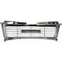 JIMMY 98-01/SONOMA 98-04 GRILLE, Chrome Shell/Painted Silver Gray Insert, SLE/SLT Models