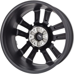  22x9 Factory Replacement New Alloy Wheel for 2022-2024 Chevrolet Silverado with 10 Spoke Polished/Painted Black