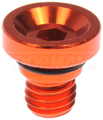 Dorman - Wheel Nut Cap, Orange Aluminum - 712-X95I