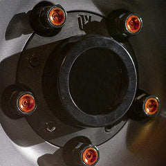Dorman - Wheel Nut Cap, Orange Aluminum - 712-X95I