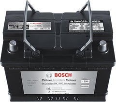 BOSCH S6585B S6 Flat Plate AGM Battery - Group 48 (H6/L3)