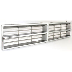 DODGE FULL SIZE P/U 86-90 GRILLE INSERT, Chrome, Plastic