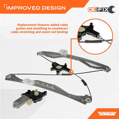 Dorman - Power Window Regulator And Motor Assembly - 748-508