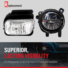 PATHFINDER 87-95/PICKUP 95-97 FRONT FOG LAMP RH=LH, Assembly, 1-Piece