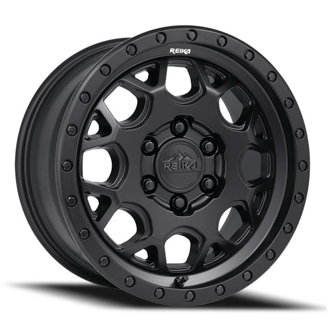 17x8.0 Aluminum Wheel with 6x130 Bolt Pattern - Satin Black
