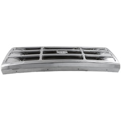 F-SERIES 92-97 GRILLE, Plastic, Chrome Shell/Painted Gray Insert