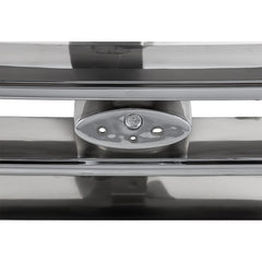 F-SERIES 92-97 GRILLE, Plastic, Chrome Shell/Painted Gray Insert