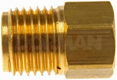 Dorman - 3/16 In. Female to 9/16-18 Male Inverted Flare Dual Brake Line Adapter
 - 490-543.1