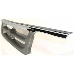 RANGER 95-97 GRILLE, Chrome Shell/Painted Silver Gray Insert, XLT Model, Styleside