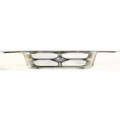 RANGER 95-97 GRILLE, Chrome Shell/Painted Silver Gray Insert, XLT Model, Styleside