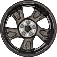 17x7 Factory Replacement New Alloy Wheel for 2021-2023 Hyundai Elantra with 5 Spoke Machined Face with Painted Black Vents