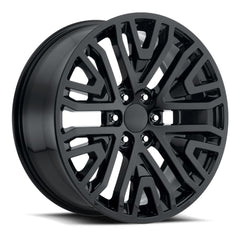 22x9 Aluminum Wheel with 6x5.5 Bolt Pattern - Gloss Black