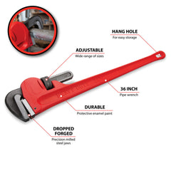 Wilmar Hand Tools 36" Pipe Wrench