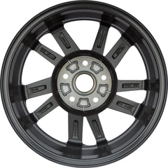 16x6.5 Factory Replacement New Alloy Wheel for 2022-2024 Kia Forte with 10 Spoke Machined Face with Painted Grey Pockets