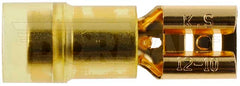 Dorman - 12-10 Gauge Female Insulated Terminal, .250 In., Yellow - 84550