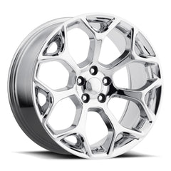 20x9 Aluminum Wheel with 5x115 Bolt Pattern - Chrome