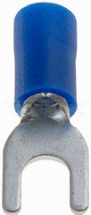 Dorman - 16-14 Gauge Spade Terminal, No. 8, Blue - 85422