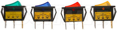 Dorman - Electrical Switches - Multiple Rocker Kit Red, Blue, Amber And Green - 86923