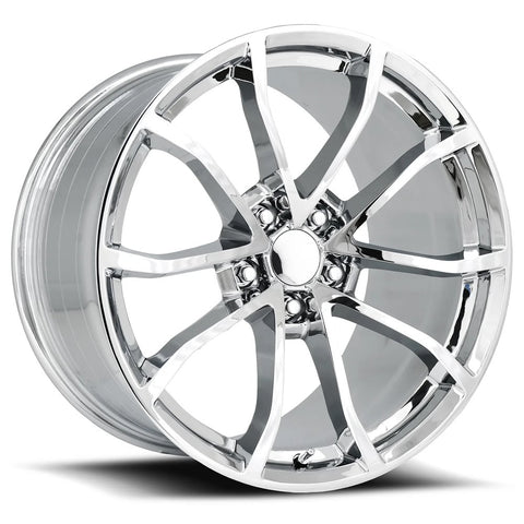20x12 Aluminum Wheel with 5x4.75 Bolt Pattern - Chrome