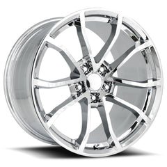 20x12 Aluminum Wheel with 5x4.75 Bolt Pattern - Chrome