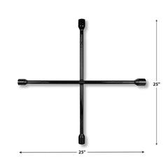 Wilmar Hand Tools 25" 4-Way Truck Lug Wrench