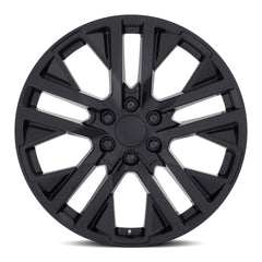 22x9 Aluminum Wheel with 6x5.5 Bolt Pattern - Gloss Black