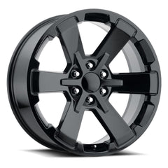 22x9 Aluminum Wheel with 6x5.5 Bolt Pattern - Gloss Black