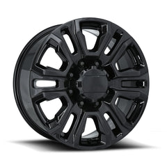 20x8.5 Aluminum Wheel with 8x180 Bolt Pattern - Gloss Black