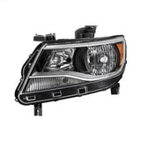 Chevy Colorado 2015-2021 Halogen Models Only ( Don‘t fit Xenon HID and Projector Models )  Driver Side Headlights - Low Beam-H11(Included) ; High Beam-9005(Included) ; Signal-7444NA(Not Included) - OEM Left
