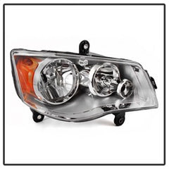 Dodge Grand Caravan 11-17 / Chrysler Town & Country 08-16 ( Don‘t fit 09-10 Models with Automatic Dimming Headlights ) Passenger Side Headlight -OEM Right