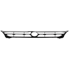 CAMRY 95-96 GRILLE, Plastic, Painted Black Shell and Insert, Japan Built