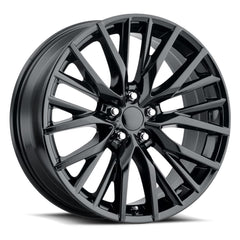 20x8 Aluminum Wheel with 5x4.5 Bolt Pattern - Gloss Black