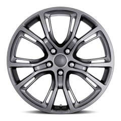 20x9 Aluminum Wheel with 5x5 Bolt Pattern - Hyper Black