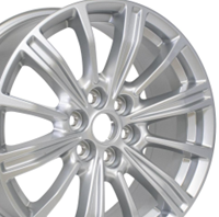 18x8 6x120 50et Gloss Silver Wheel OEM CA21 for Cadillac XT5