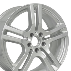 18x7.5 5x112 53et Gloss Silver Wheel OEM MB33 for Mercedes GLB Class