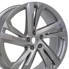 20x8 5x112 34et Gloss Silver Wheel OEM VW31 for Volkswagen Atlas Cross Sport