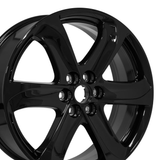 20x8 6x120 50et Gloss Gunmetal with Polished Face Wheel OEM BK05 for Buick Enclave