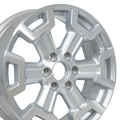 20x7.5 6x139.7 50et Gloss Silver Machined Wheel OEM NS32 for Nissan Titan