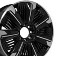 24x9 8x165.1 35et Gloss Black with Polished Face Wheel OEM CA24 for Cadillac Escalade IQ