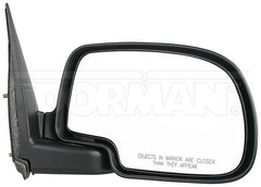 Dorman - Side View Mirror - Right, Manual Black - 955-069