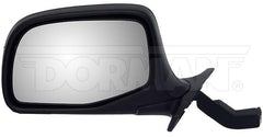 Dorman - Side View Mirror - Left , Manual, Paddle Design, Black and Chrome - 955-227