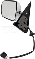 Dorman - Side View Mirror - Left, Power, Chrome - 955-248