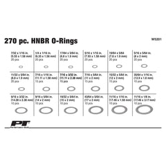 Wilmar Hand Tools 270 pc. HNBR O-Ring Assortment