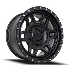 17x9 Aluminum Wheel with 6x139.7 Bolt Pattern - SATIN BLACK